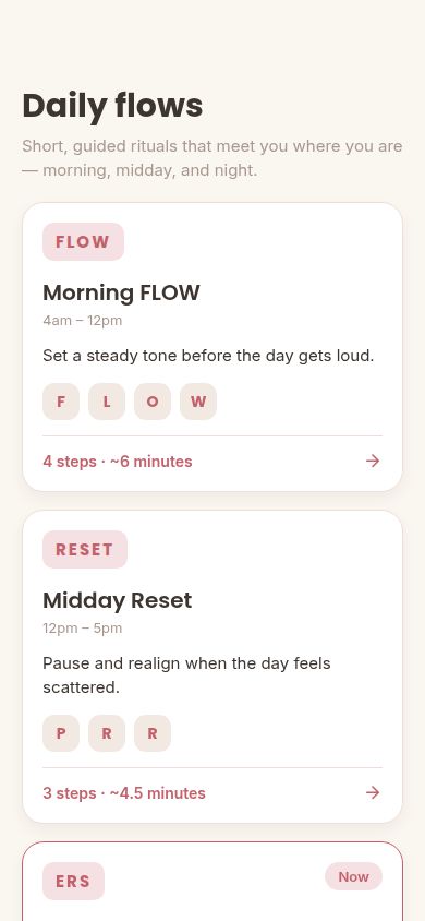 Daily Flows Dashboard